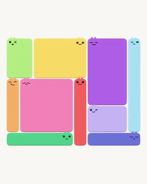 MeowBlock Level 114 after step 10, placing the 7-cell vertical block at the middle-right area