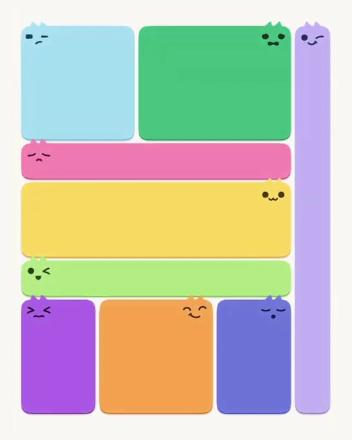 MeowBlock Level 118 after step 9, placing the 9-cell square block at the upper-left area