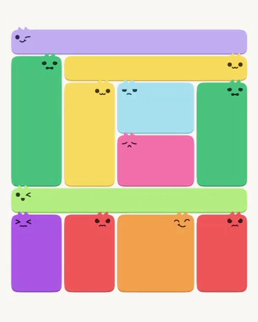 MeowBlock Level 120 after step 12, placing the 9-cell square block at the lower-right area