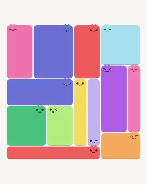 MeowBlock Level 138 after step 13, placing the 8-cell rectangular block at the upper-left area