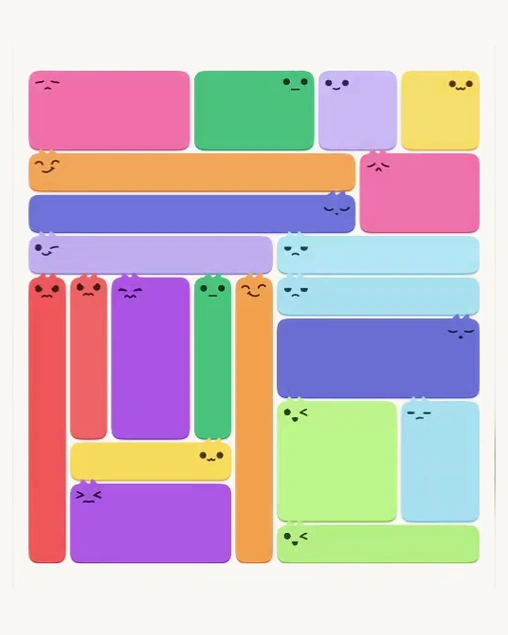 MeowBlock Level 154 after step 21, placing the 6-cell rectangular block at the lower-right area
