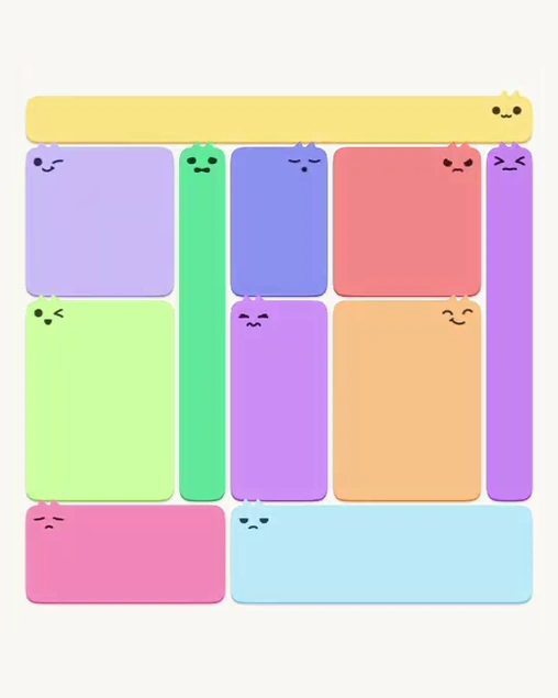MeowBlock Level 155 after step 11, placing the 6-cell rectangular block at the lower center