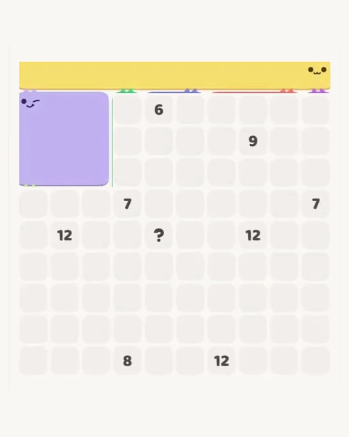 MeowBlock Level 155 after step 2, placing the 10-cell horizontal block at the upper center