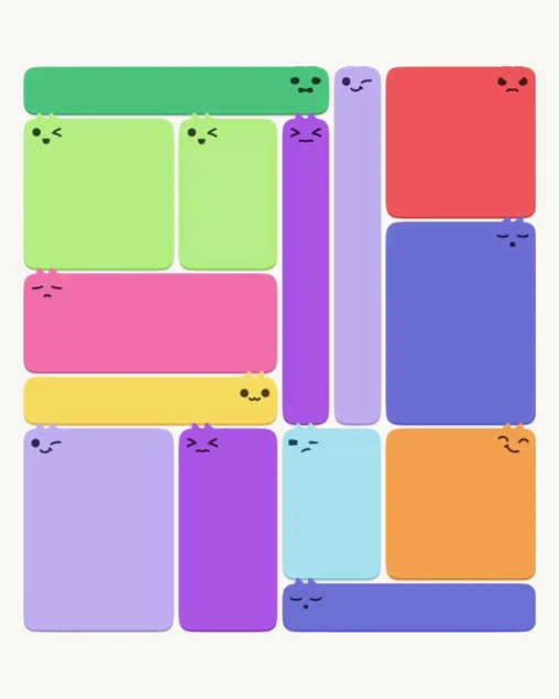 MeowBlock Level 174 after step 14, placing the 12-cell rectangular block at the middle-right area