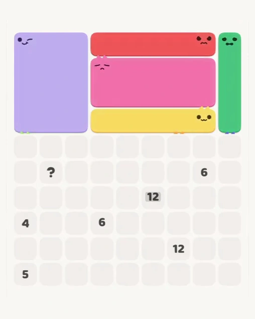 MeowBlock Level 184 after step 5, placing the 5-cell horizontal block at the middle-right area
