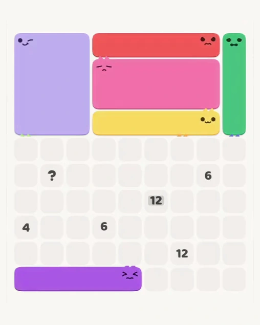 MeowBlock Level 184 after step 6, placing the 5-cell horizontal block at the lower-left area