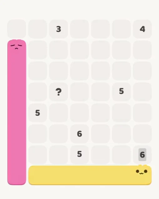 MeowBlock Level 28 after step 2, placing the 7-cell vertical block at the middle-left area