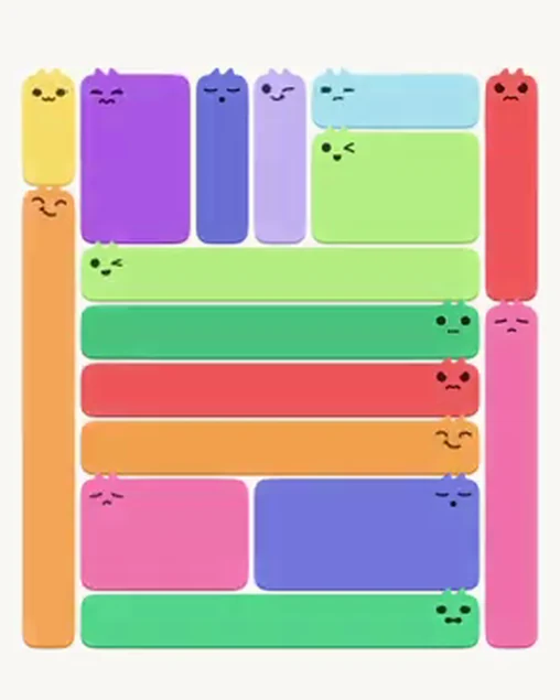 MeowBlock Level 34 after step 16, placing the 7-cell horizontal block at the middle center