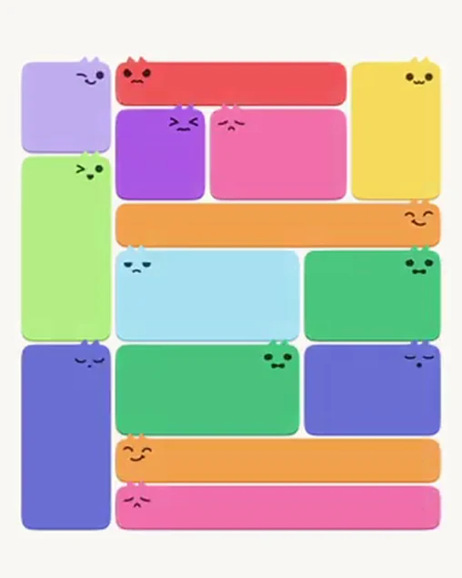 MeowBlock Level 42 after step 14, placing the 7-cell horizontal block at the lower-right area