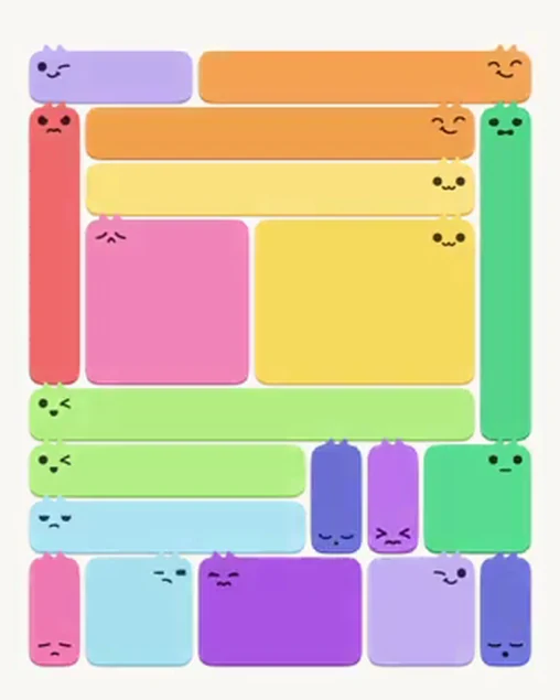 MeowBlock Level 50 after step 19, placing the 2-cell vertical block at the lower-right area
