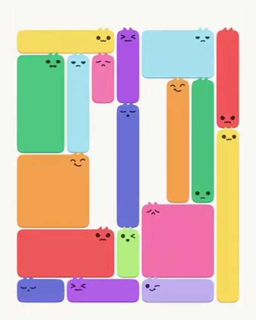 MeowBlock Level 63 after step 18, placing the 4-cell horizontal block at the upper-left area