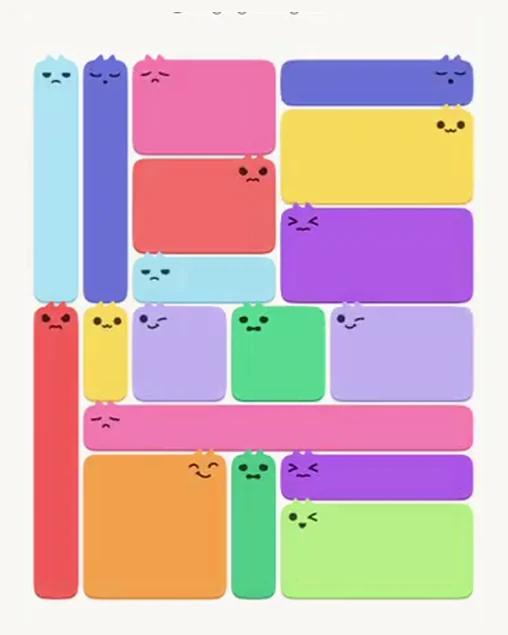 MeowBlock Level 64 after step 18, placing the 6-cell rectangular block at the middle-right area