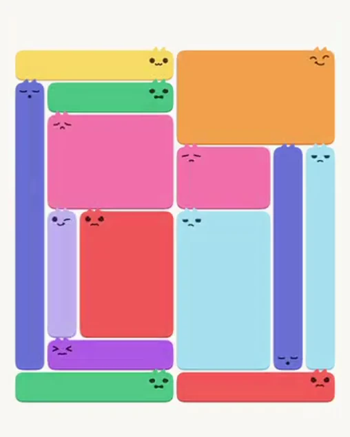 MeowBlock Level 66 after step 14, placing the 4-cell vertical block at the lower-left area