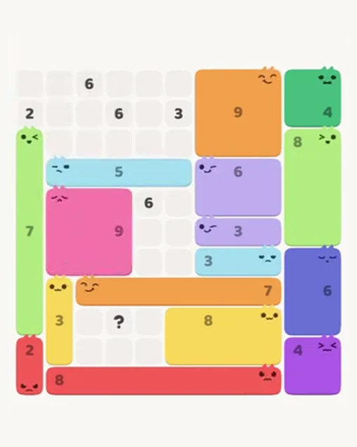 MeowBlock Level 75 after step 16, placing the 5-cell horizontal block at the middle center
