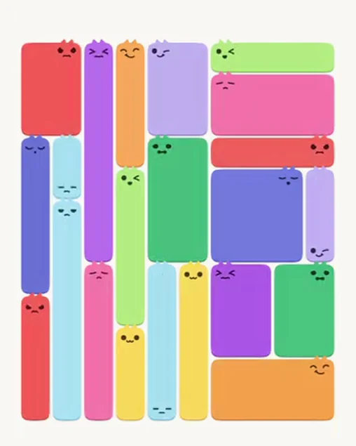 MeowBlock Level 88 after step 22, placing the 2-cell vertical block at the middle-left area