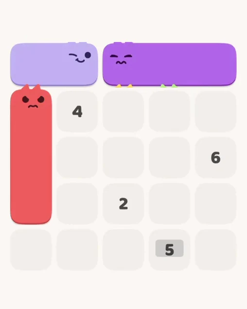 MeowBlock Level 9 after step 3, placing the 3-cell vertical block at the middle-left area