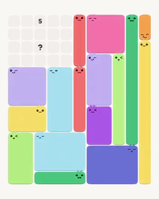 MeowBlock Level 90 after step 16, placing the 9-cell square block at the middle-left area