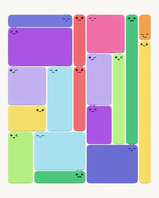 MeowBlock Level 90 after step 18, placing the 5-cell horizontal block at the upper-left area