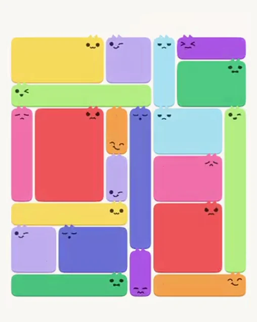 MeowBlock Level 92 after step 21, placing the 2-cell vertical block at the middle center